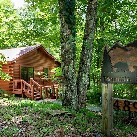 Mountain Spirit Cabin - Fireplace And Hot Tub Villa Blue Ridge Esterno foto