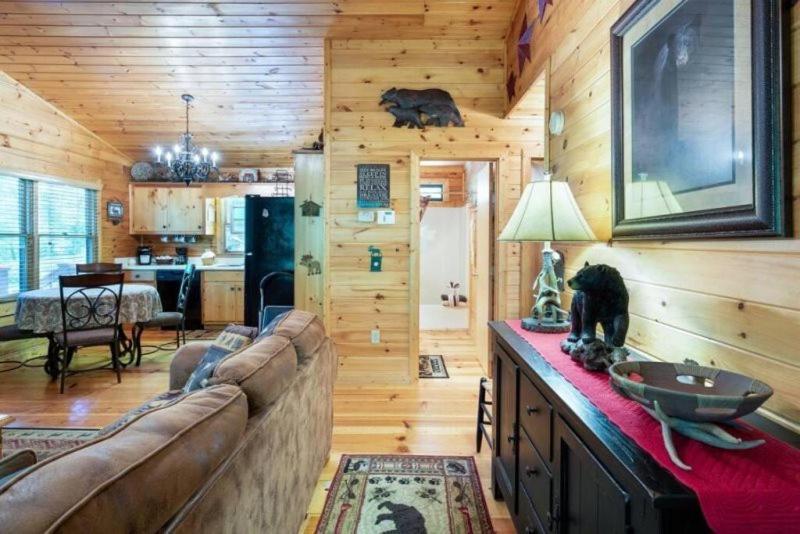 Mountain Spirit Cabin - Fireplace And Hot Tub Villa Blue Ridge Esterno foto