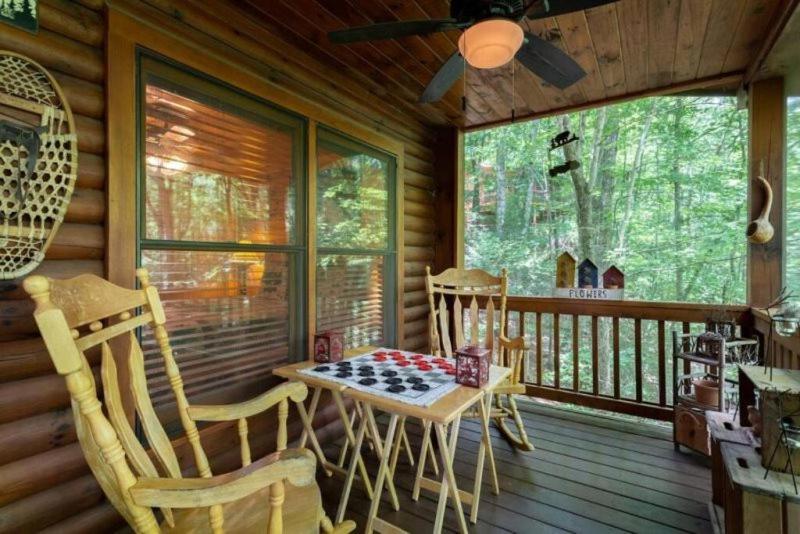 Mountain Spirit Cabin - Fireplace And Hot Tub Villa Blue Ridge Esterno foto