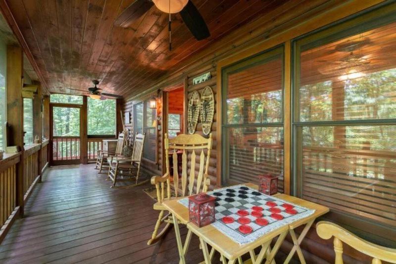 Mountain Spirit Cabin - Fireplace And Hot Tub Villa Blue Ridge Esterno foto