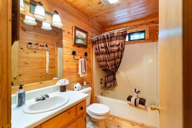Mountain Spirit Cabin - Fireplace And Hot Tub Villa Blue Ridge Esterno foto