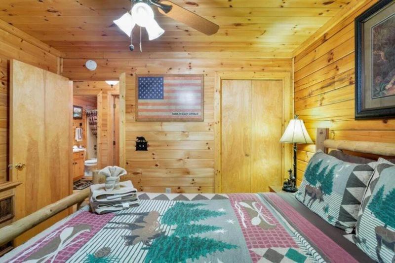 Mountain Spirit Cabin - Fireplace And Hot Tub Villa Blue Ridge Esterno foto
